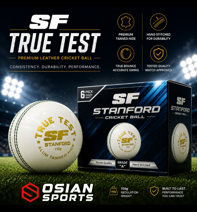 SF True Test Cricket Ball – White